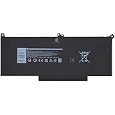 CREATESTAR F3YGT Laptop Akku Für Dell Latitude 12 7000 7280 7290 13 7000 7380 7390 14