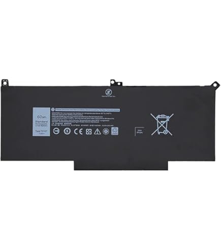 Laptrix F3YGT 7.6V 60Wh Compatible for Dell Latitude 12 7000