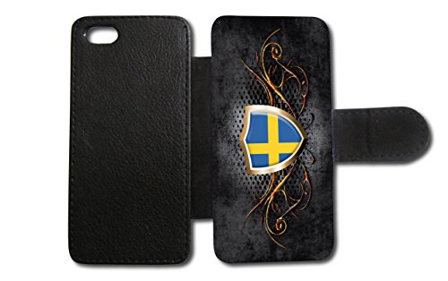 iPhone Schweden Stockholm 4 Flip Tasche Hülle Case Cover Schutz Handy iPhone 6