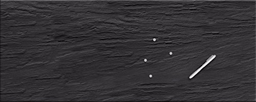 Eurographics MB-DT6493 Memo Board Black Slate, 50 x 125 cm