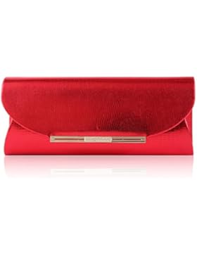 Damara® Damen PU Leder Schulterriemen Adlig Abendtasche