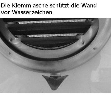 Klimapartner KWG 100 – Edelstahl Kugelhaube - 6