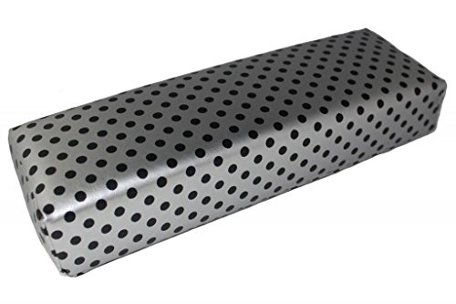 Effect Beauty Silver Black Dots Manicure Table Arm Rest / Manicure Cushion