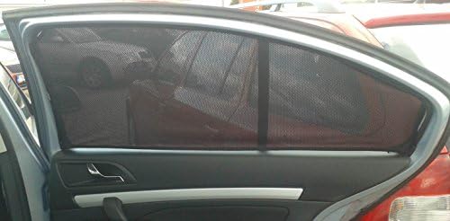 SKODA Octavia II (2004-2012) Magnetic car sun shades, Pack of 2