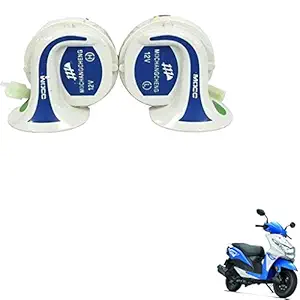 Kozdiko Mocc Horn Scooty 18 in 1 Digital Tone Magic Horn Set of 2 Pcs for Honda Dio