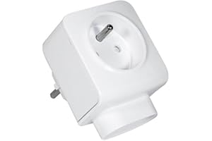 LEA NETWORKS Lea NetFilter Pack de 1 Filtre CPL pour accélérer le débit des CPLs en filtrant les bruits des appareils électroniques