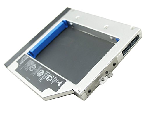 Nimitz 2 nd HDD SSD Festplatte Caddy für HP ProBook 6460b 6465b mit Blende - 2