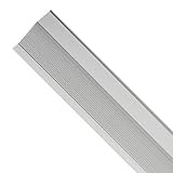 Largo: 98,5 cm. Wolfpack 2541030 Tapajuntas adhesivo para cerámica (aluminio, 98,5 cm) color plata