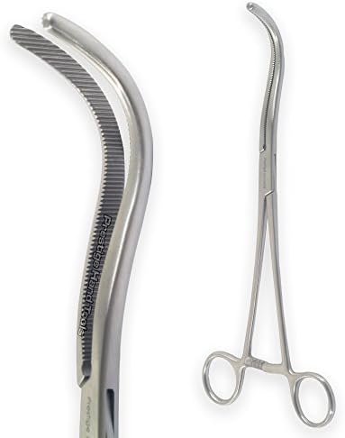 Pean Artery forceps Hemostate double curved Surgical Instruments Prestige, PTL (TM) (22 cm)