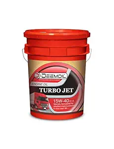 DEEMOIL Turbo Jet 15W-40 CI-4 Diesel Engine Oil for Commercial Vehicles (7 L)