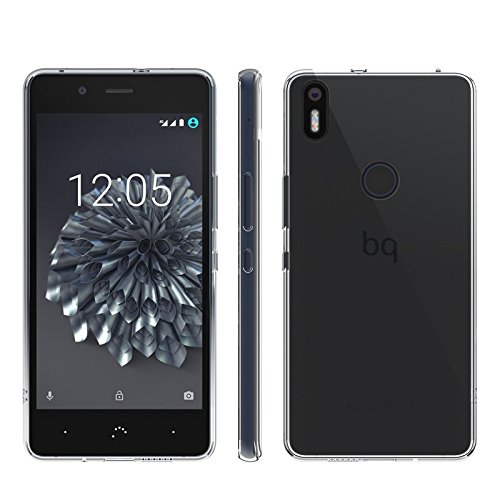 Funda 100  Transparente GEL TPU para BQ AQUARIS X5 PLUS