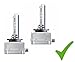 Price comparison product image Convenient Double Pack. 2 x Auto HID Bulb D1S 35 W Headlight Lamp Xenon Headlight Xenon HID Bulb Glübirne