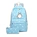 Produktbild GuiSoHn My Neighbor Totoro 2 Piece Backpack Schüler Schultasche Laptop Rucksack Freizeittasche Daypack