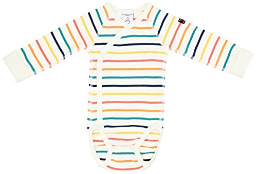 Polarn O. Pyret Unisex Baby Shoreditch Striped Bodysuit, Multicoloured (Stockholm), 2-4 Months