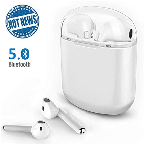 Écouteurs Bluetooth TWS, Casque Bluetooth 5.0 Écouteurs sans Fil Mini Oreillette Intra-Auriculaire Écouteurs Bluetooth TWS, Casque Bluetooth 5.0 Écouteurs sans Fil Mini Oreillette Intra-Auriculaire