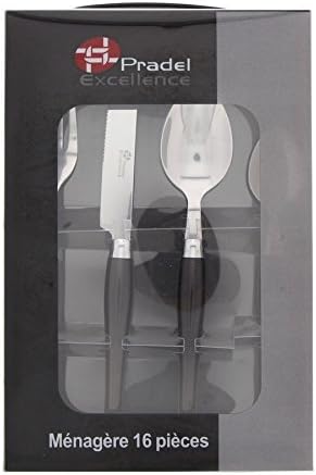 Pradel Excellence 2019 a-16 Manor House 16 Piece Set 16 Piece Cutlery Set x 24 x 7 cm black