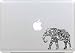 Produktbild MacBook 13" Air/Pro/Retina Aufkleber Sticker Selbstklebendes Vinyl Abziehbild Skin Decal WC-01 (Elefant)