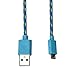 Produktbild 88AMZ 3M Nylon Micro USB Cable Datenkabel,USB Kabel Universal USB Ladekabel LadegerätSuper Speed KabelUSB Cable Ladekabel Daten Sync Fasterfür Samsung,Sony,Moto,HTC,Nokia,etc (B)