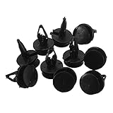 2008-2013 F-ord Fiesta SUCAN Guardia de salpicaduras de la rueda de parachoques delantero Clips sujetadores para F-ord Fiesta Focus Mondeo
