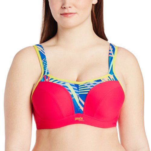 Panache Sports Women's Bra, Print Mult, 28 E