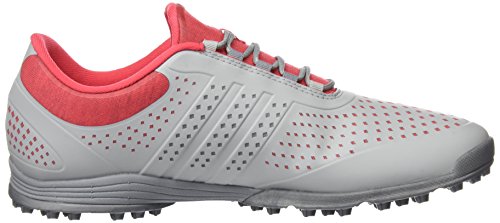 Adidas W Adipure Sport Womens Golf Shoes Pink Gray Silver