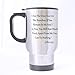 Produktbild Christian Church Gifts Presents Bible Verse I Am The Vine; You Are The Branches...Tea/Coffee/Wine Cup 100% Stainless Steel 14-Ounce Travel Mug(Teetassen/Kaffeetassen)