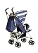 My Babiie Billie Faiers Signature Range MB01BS Lightweight Stroller (Blue Stripes)