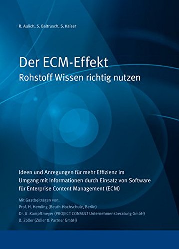 Preisvergleich Produktbild Der ECM-Effekt: Rohstoff Wissen richtig nutzen