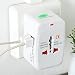 UNMCORE® 100-240V Universal All In One Travel Charger Adapter With Dual USB Port Surge Spike Protected Electrical Plug - 3 Years Warranty RS.499.00