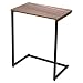 Produktbild Homemaxs Sofa Beistelltisch Couch Beistelltisch Laptoptisch Holz und Stahl für Kaffee, Snacks, Tablet, 66 x 56 x 35.5 cm