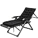 Produktbild LVZAIXI Liegestuhl Liegender Tragbarer Falten Verstellbarer Recliner Picknick Camping Freizeit Rest Chair Garden Schaukelstühle (Farbe : B)
