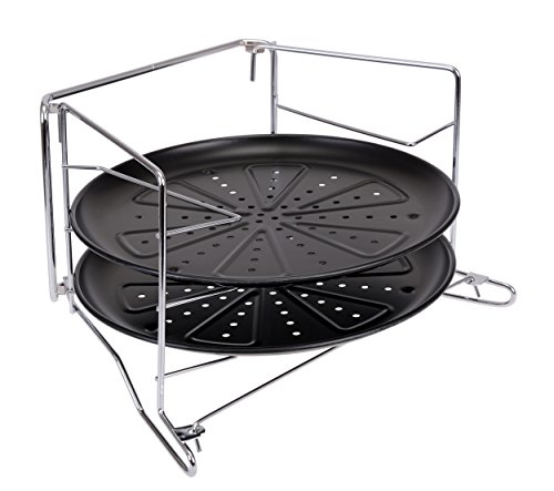 GRÄWE Pizzablech-Set mit Backofen-Gestell 4-tlg. - 5