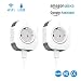 Produktbild WiFi Smart Steckdose, WLAN Smart Plug funktioniert mit Amazon Alexa und Google Home, USB Port, Timing Funktion, Fernbedienung Ihre Geräte überall,kein Hub erforderlich (2 Pack)