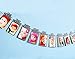 Produktbild SYOO 12 Monate Baby Foto Rahmen Girlande Bilder Bunting Banner, Dekoration Geschenk für erste Geburtstag Taufe Erstkommunion Babyparty Babyshower Babydusche Kinder Party