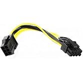 Alfais 4295 Pcie 8 Pin (6+2) Pci-e Ekran Kartı Power G&uuml;&ccedil; &Ccedil;evirici D&ouml;n&uuml;şt&uuml;r&uuml;c&uuml; Adapt&ouml;r