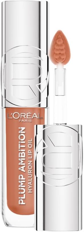 L'Oreal Paris Plump Ambition Hyaluron Lip Oil Besleyici ve Nemlendirici Dudak Parlatıcısı - 641 Latte Glace