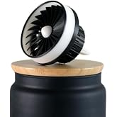Turbofan Ara&ccedil; Koku Dif&uuml;z&ouml;r&uuml; - Jet Motoru Tasarımlı Havalandırma Klipsi - Şık ve Modern Oto Parf&uuml;m Aksesuarı (Premium Havacılı
