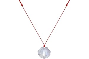 LES POULETTES BIJOUX - Collier Lien Coquille St Jacques en Nacre