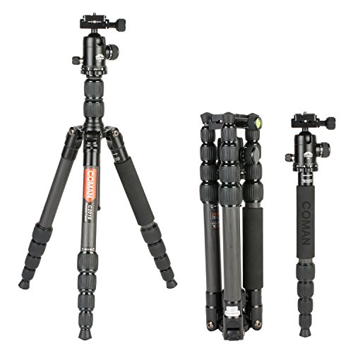 Treppiede Benro Nuovo Con Testa Treppiede Benro GA258FB2 GoClassic In Fibra Di Carbonio Con Testa A Sfera B2 - Carico 26.5 Lb, Altezza Max 70.3, Per Fotografia Treppiede Benro GoClassic
