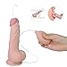 Produktbild Realistischer Spritzdildo mit Wassersprühfunktion, Realistischer Dildo als Sexspielzeug für Frauen Squirting Ejakulation Simulation Real Dong Penis Silikon Soft mit Hoden und Saugnapf