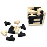 PhantomSky 3D Holz Gehirn Puzzle #9 – Fordern Sie Ihr Logische Denken und Töten Die Langweilige Zeit - 3