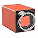 Produktbild Uhrenbeweger Fur Automatikuhren Rechteck Uhr Display Stand Automatische Uhr Winder Box Aufbewahrungskoffer Für 1 Armbanduhr Schön,Orange