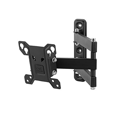 Oneforall1 Support plat SMART de One For All, orientable à 180° et inclinable - Fixation murale - Écrans de 13 à 27 pouces - Tous types de téléviseurs - Noir - WM2151