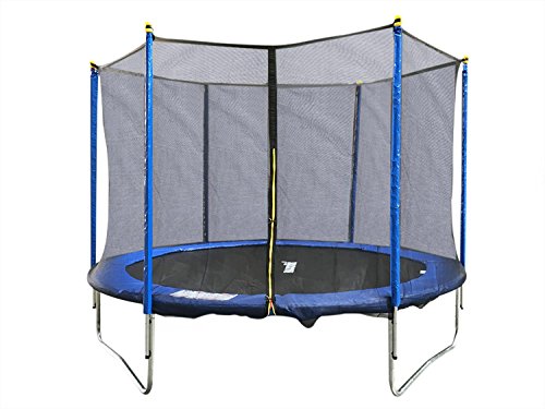 Trampolin, Ø 305 cm, mit Sicherheitsnetz, GS/Intertek geprüft, bis 120 kg belastbar