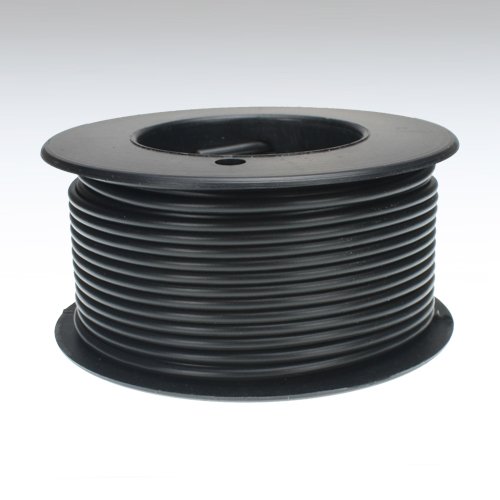 Preisvergleich Produktbild Kabel 2,5 qmm schwarz 25m Litze Leitung Fahrzeug Auto