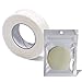 G2PLUS Jade Stone for Eyelash Extensions Individual Lashes Glue Application Adhesive Holder Smooth Round Stone Pallet 6 CM Wide & 9 M Tape