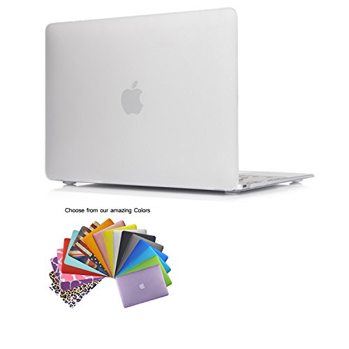 MacBook 12 Retina Hülle, iNeseon Ultra Slim Leichte Hartschale Schutzhülle Case Tasche Cover für New MacBook 12" zoll Retina Display 2015 Freisetzung Modell:A1534(Klar)
