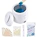 Produktbild Waxing Set, Kapmore Haarentfernung Wachs Wax set Hard Wax Warmwachs Set 10 PCS Wachs Sticks 300g Wachs Bean und 1 PCS Nach der Wachslotion Antihaft-Pfanne
