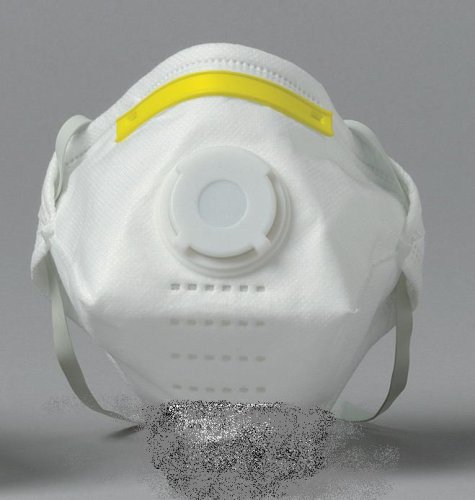 Preisvergleich Produktbild 10 St. Schweinegrippe-Feinstaubmaske FF P3 1712-320