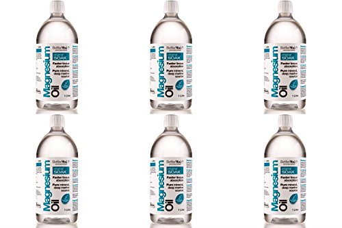 Magnesium Oil Original Soak (1000ml) x 6 Pack